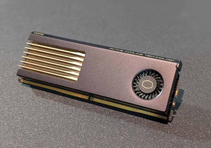 DRAM coolers make a comeback: G.Skill and Cooler Master unveil DDR5 kits with built-in fans