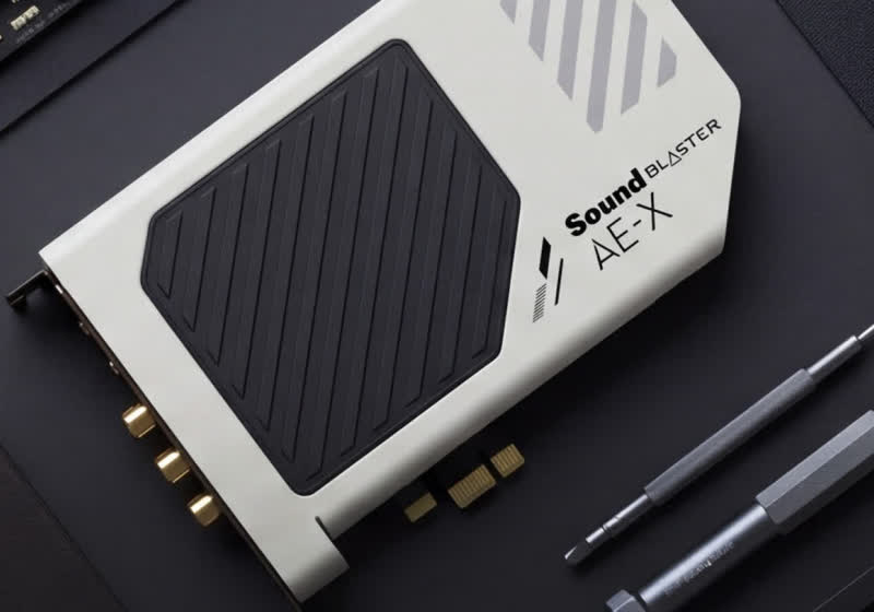 Creative launches Sound Blaster AE-X for PC audio enthusiasts