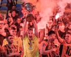 Uefa drags its heels over action against Russia’s fake Ukrainian clubs