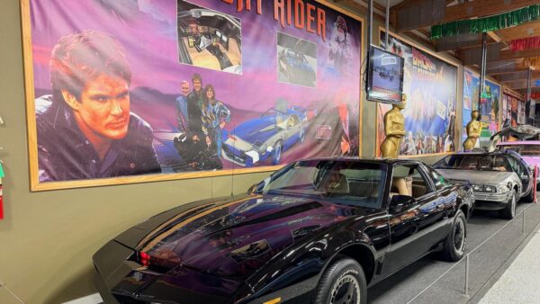 A ‘Knight Rider’ replica car got a speeding ticket. It hasn’t gone anywhere in years