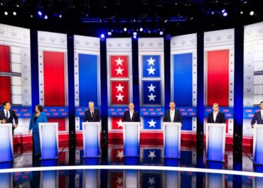 Candidates for California governor tangle in testy debate with mail voting already underway