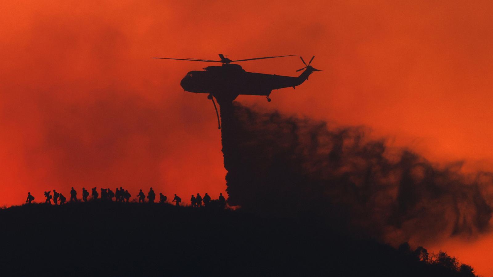 More than 17,000 under evacuation orders as Southern California wildfire threatens homes