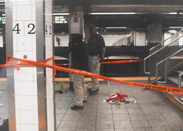 NYPD releases video of machete attack shooting at Grand Central station