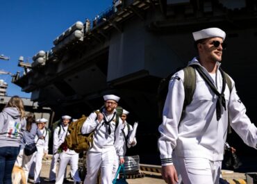 USS Ford returns home after 11-month deployment supporting the Iran war and Maduro’s capture