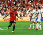Egypt claim their first World Cup win after roaring from behind to beat New Zealand
