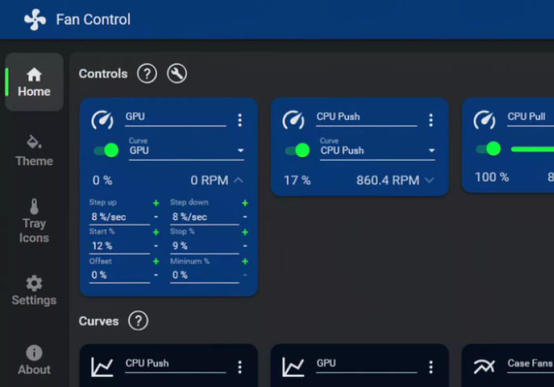 FanControl is a powerful Windows utility for advanced cooling management