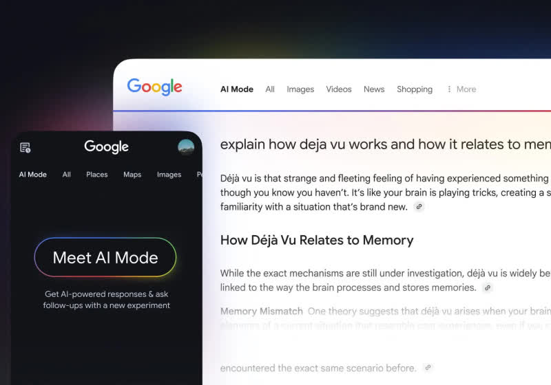 Google tests making AI Mode the default in Search, then says it was an error