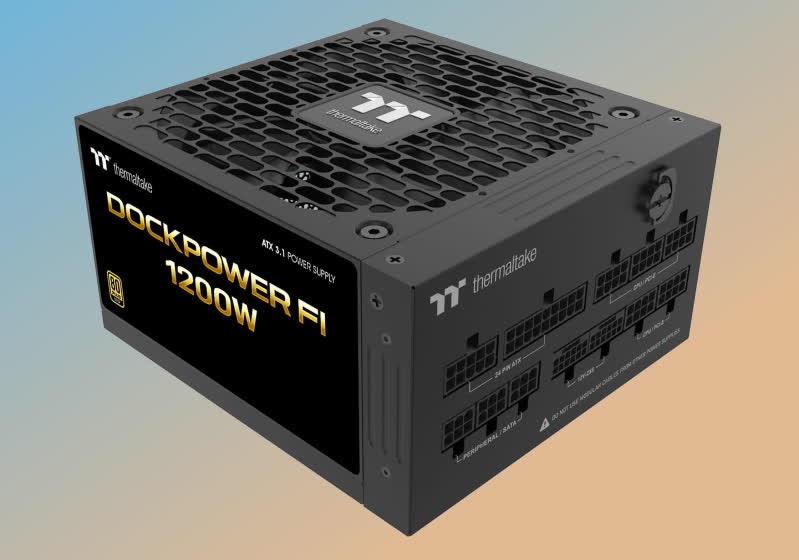 Thermaltake built a PSU that splits in two, so you never have to redo cable management again