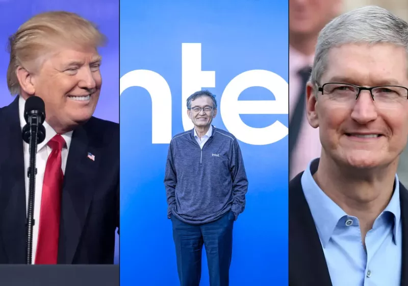 Trump says Apple will work with Intel to build chips in the US