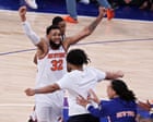 Knicks beat Spurs with largest NBA finals comeback to move to brink of first title since 1973