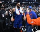 NBA finals: Knicks within two wins of elusive title after holding off Spurs in Game 2
