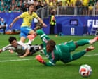 Brazil into last 16 as Martinelli strikes in stoppage time to break Japan hearts