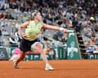 Chwalinska on edge of history after slicing through French Open one paper cut at a time
