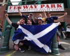 ‘The cops bought me an egg and cheese muffin’: Boston’s love affair with Tartan Army goes on