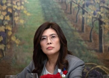 Taiwan’s opposition leader touts talks with China as necessary for peace