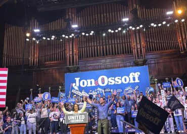Jon Ossoff and Keisha Lance Bottoms show off head start in Georgia as Republicans battle in runoff
