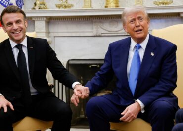 From white knuckles to open barbs, Trump and Macron bring a rocky history to the G7 summit