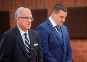 Connecticut police officer hugs supporters, appears in court in fatal shooting of Black man