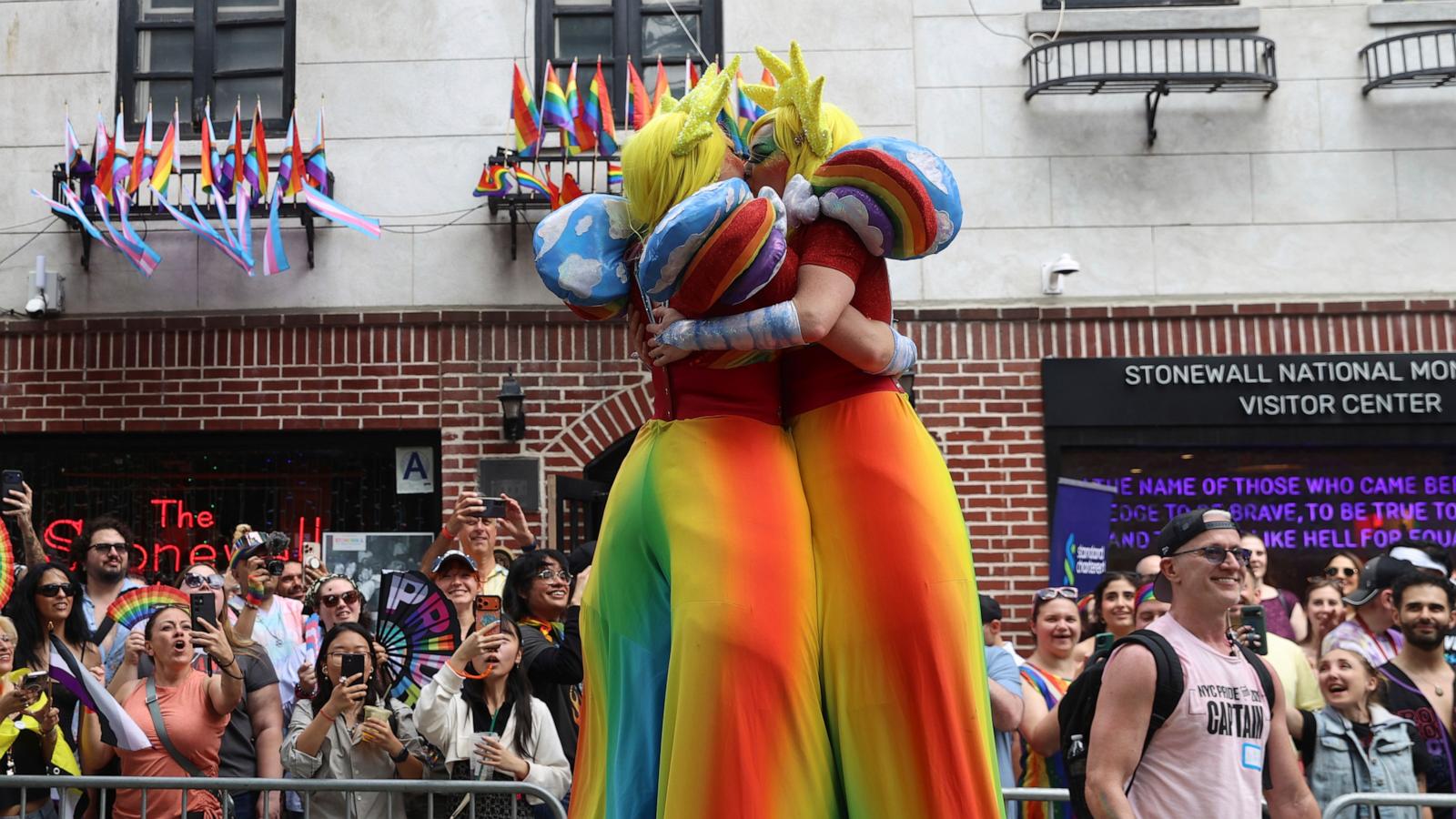 Parades in NYC and San Francisco wrap up LGBTQ+ Pride Month