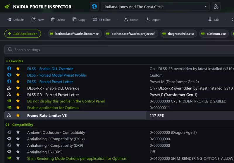 Nvidia Profile Inspector 3.0 modernizes the popular driver profile editor