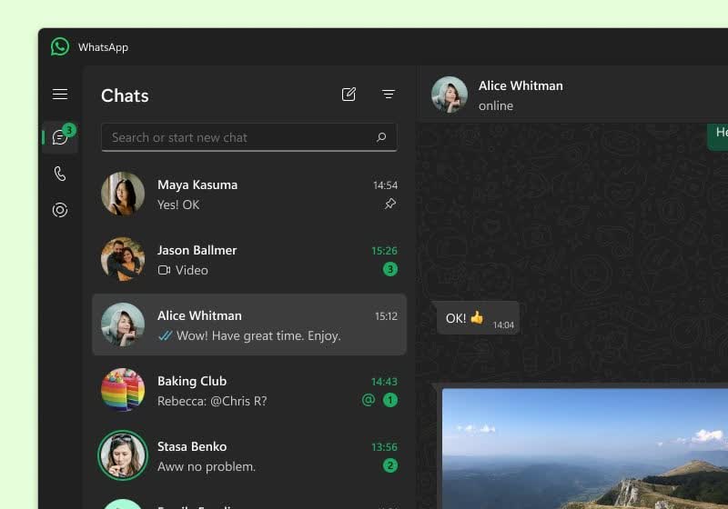 WhatsApp desktop turns your PC into a full messaging hub