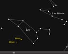 Young crescent moon to meet Venus in evening twilight