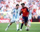 Spain’s system subdues a team built on the irrational magic of Messi’s lone genius | Barney Ronay