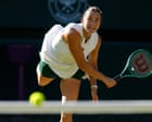 Sabalenka shows off growth on grass to dominate Ostapenko at Wimbledon