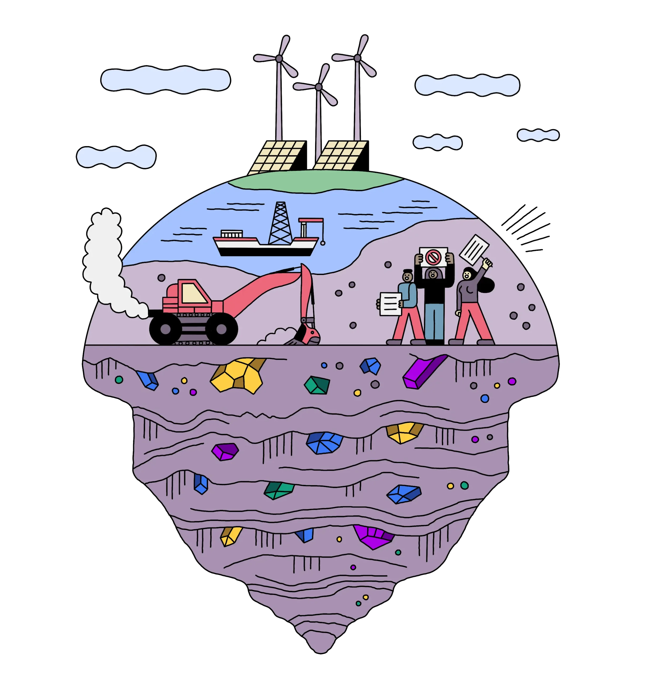 A Bay Area financial analyst wants a piece of this mineral-rich seabed surrounded by 3 Pacific nations