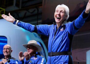 Wally Funk, aviation pioneer who was the oldest woman to travel into space, dies at 87