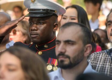 150 people from 50 countries become US citizens at Mount Vernon on America’s 250th birthday