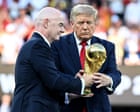 Donald Trump says it would be a ‘terrible mistake’ to replace Fifa’s Gianni Infantino
