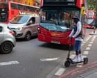 E-scooters far more dangerous than motorbikes or cycles, analysis suggests