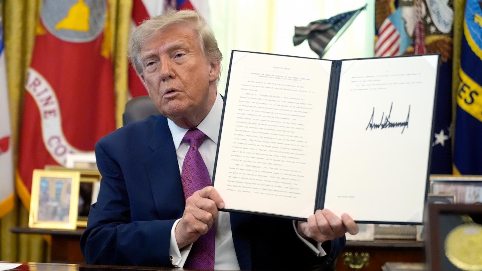 Seneca Nation calls for reversal of Trump's ‘Lake America’ executive order