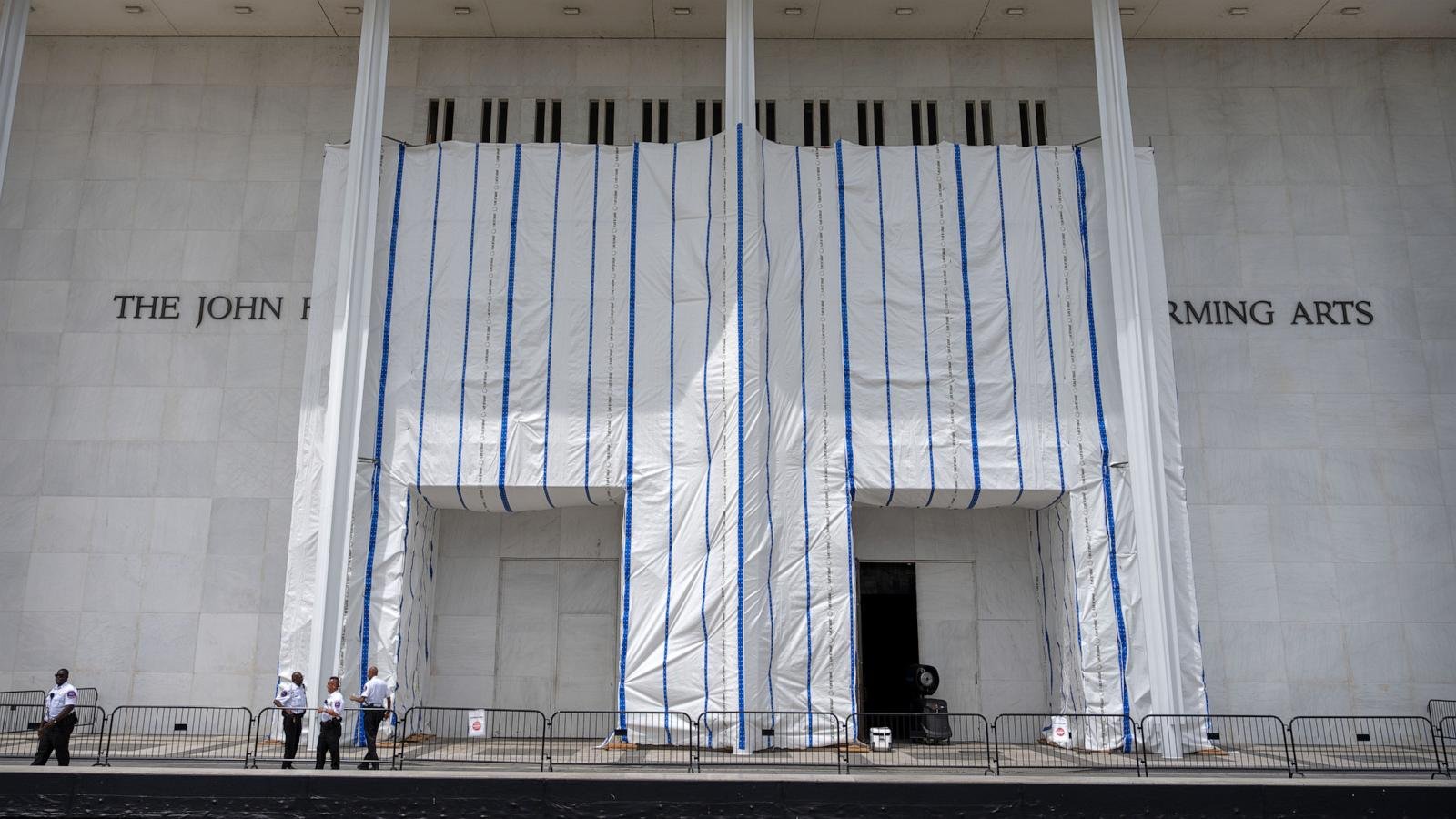 Federal court is asked to block Kennedy Center from returning Trump's name to building