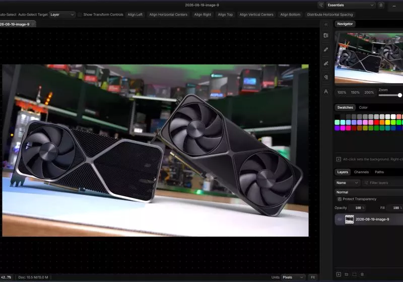 Photon Studio is a free Photoshop alternative with native PSD support