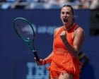 Aryna Sabalenka puts rough spell aside to open US Open title defence with victory