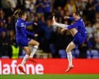 Kaptein fantastic strikes as Chelsea battle to WCL win over Austria Vienna