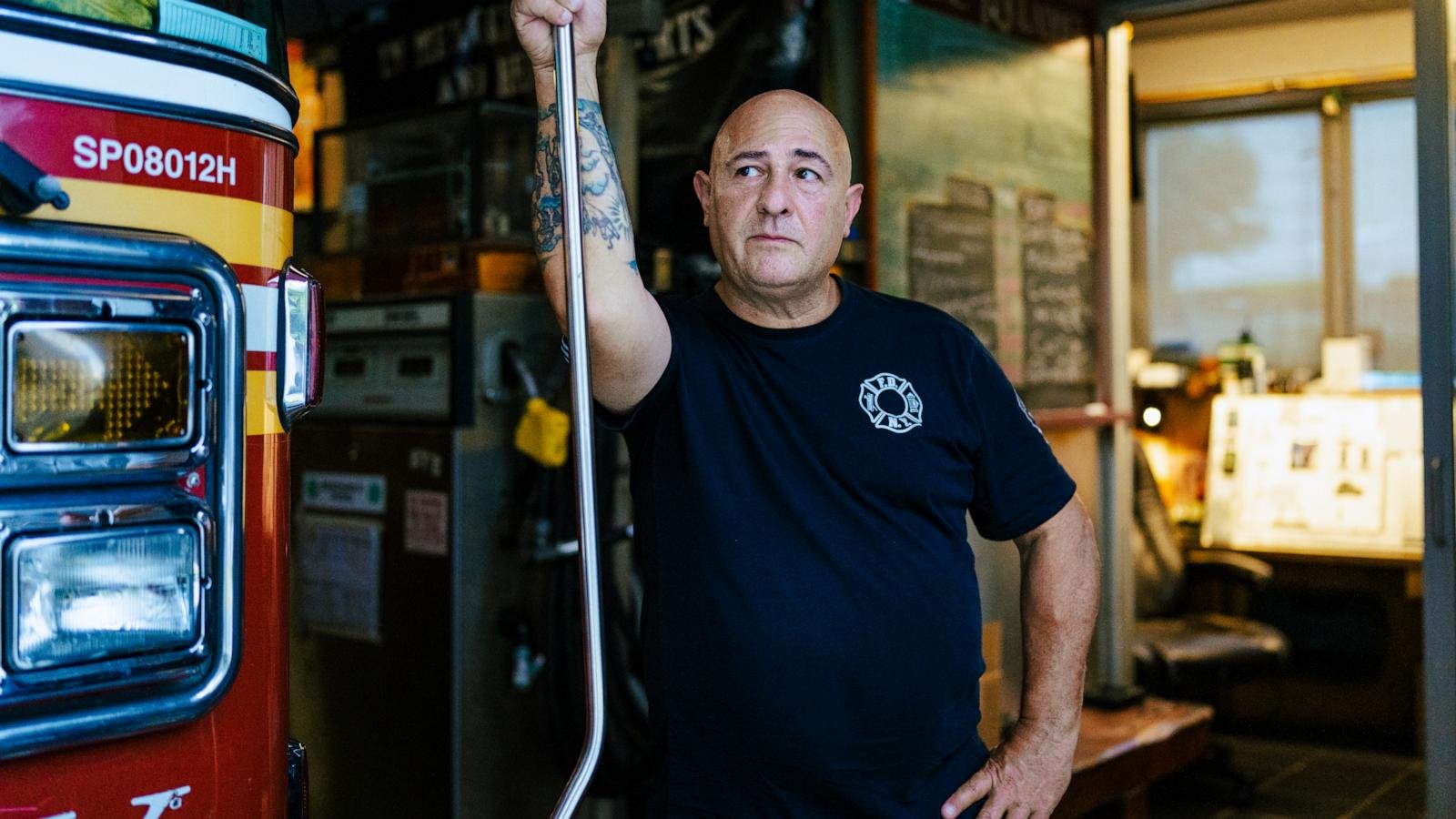 A NYC firehouse was 1st to respond on 9/11. 25 years on, Sal Argano is the last still on staff