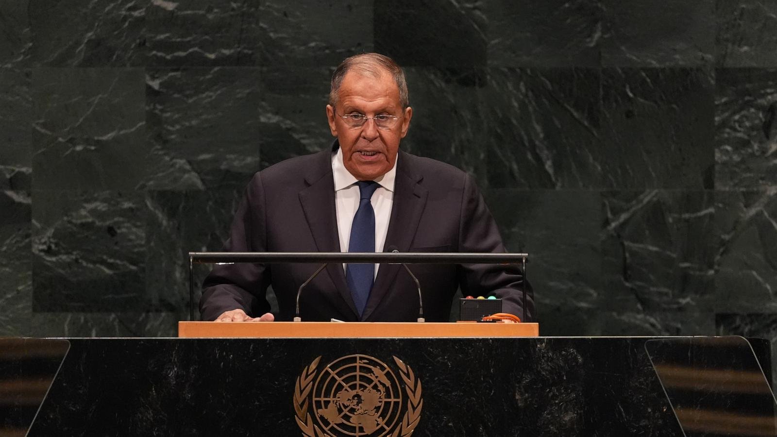 German, Russian foreign ministers have rare meeting at UN