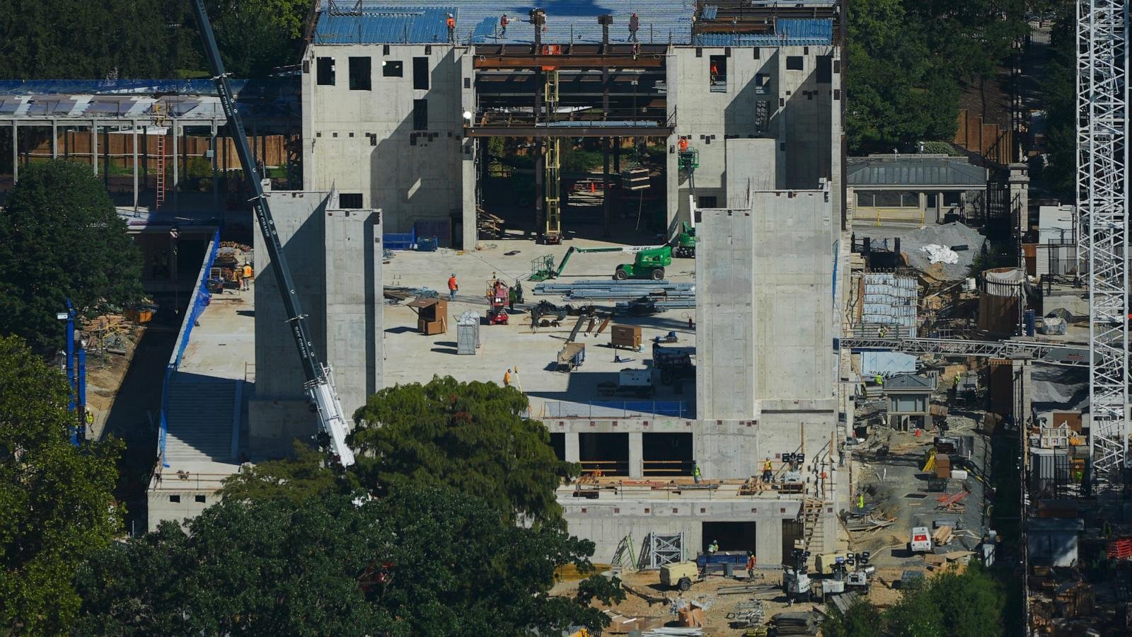 Trump says his ballroom will house a drone port. The Secret Service already has one next door