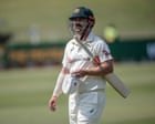 South Africa v Australia: first men’s cricket Test, day four – live