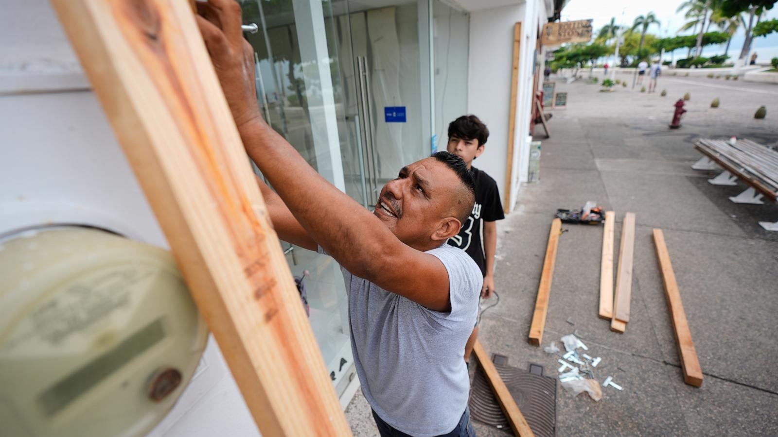Simon strengthens into a Category 4 hurricane as it approaches Mexico's coast