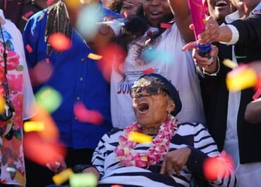 Opal Lee celebrates 100th birthday by kicking off construction of Juneteenth museum
