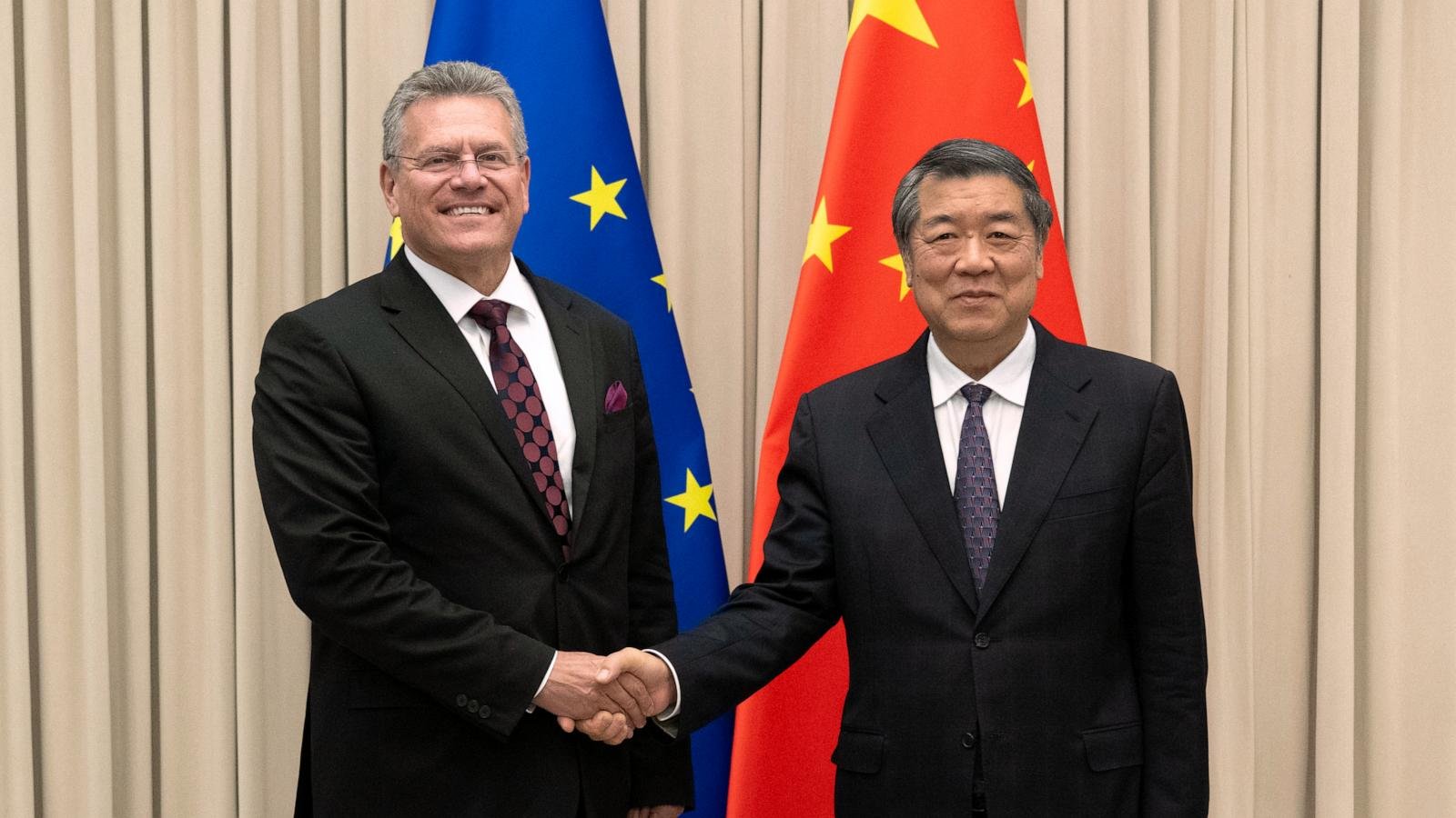 EU and China strike interim trade deal which could cut Chinese hybrid exports by half, EU trade envoy says