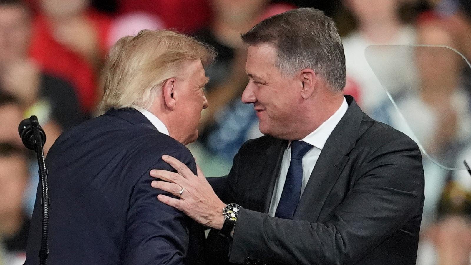 Trump announces at a Georgia campaign rally that Audi will build a new auto factory in the state